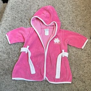 BABY GIRL Tykes bath robe ONE SIZE